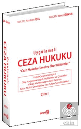 Uygulamalı Ceza Hukuku Cilt: 1