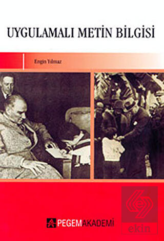 Uygulamalı Metin Bilgisi