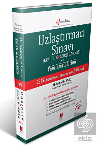 Uzlaştırmacı Sınavı Hazırlık + Soru Bankası ve Yen