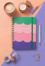 VAGON COLORRFUL WAVES RENKLİ DEFTER ÇİZGİLİ