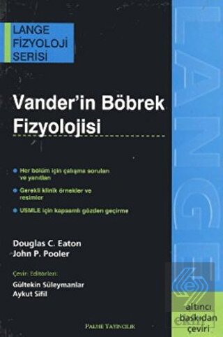 VANDER'İN BÖBREK FİZYOLOJİSİ -PALME