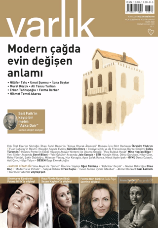 Varlık Edebiyat ve Kültür Dergisi Sayı: 1372 - Ocak 2022
