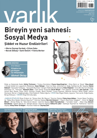 Varlık Edebiyat ve Kültür Dergisi Sayı: 1374 - Mart 2022