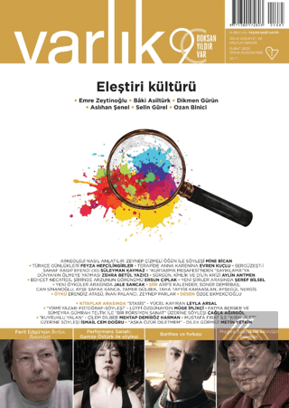 Varlık Edebiyat ve Kültür Dergisi Sayı: 1385 - Şubat 2023