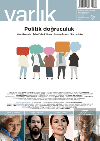 Varlık Edebiyat ve Kültür Dergisi Sayı: 1417 Ekim 2025