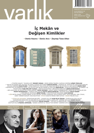 Varlık Edebiyat ve Kültür Dergisi Sayı: 1421 Şubat 2026