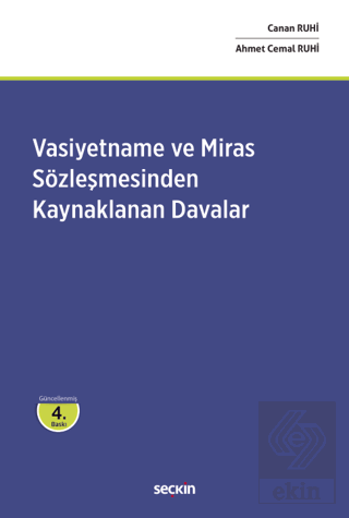 Vasiyetname ve Miras Sözleşmesinden Kaynaklanan Davalar