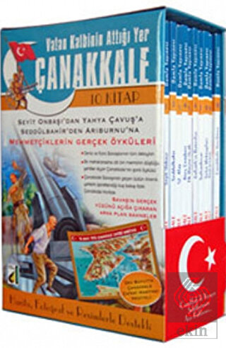 Vatan Kalbinin Attığı Yer Çanakkale (10 Kitap Takı