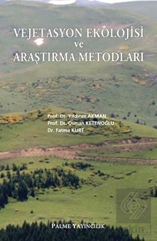 Vejetasyon Ekolojisi ve Araştırma Metodları