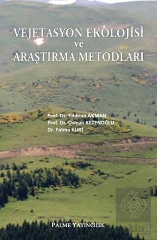 Vejetasyon Ekolojisi ve Araştırma Metodları