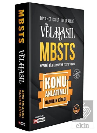 Velhasıl MBSTS Konu Anlatımlı Hazırlık Kitabı