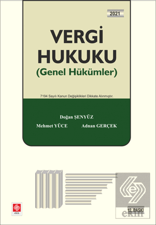 Vergi Hukuku Doğan Şenyüz