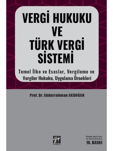 Vergi Hukuku ve Türk Vergi Sistemi