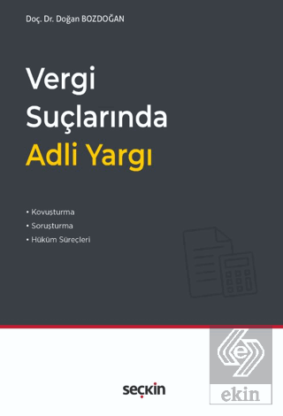 Vergi Suçlarında Adli Yargı