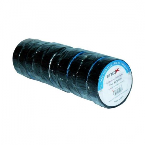 VİVA INOX PVC ELEKTRİK BANTI SİYAH 7 METRE