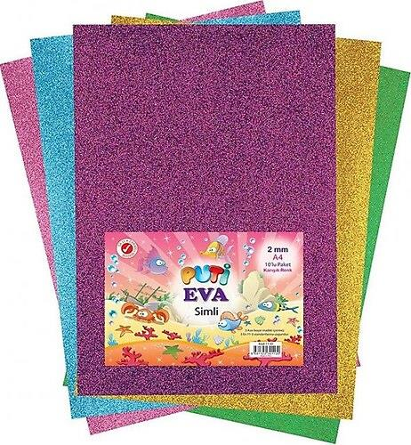VİVA PUTİ A4 SİMLİ EVA 10 LU KARIŞIK RENK