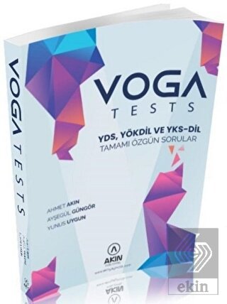 Voga Tests YDS - YÖKDİL ve YKS-DİL Tamamı Özgün So