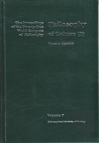 Volume 7: Philosophy of Culture(s)