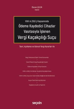 VUK m.359/ç KapsamındaÖdeme Kaydedici Cihazlar Vasıtasıyla İşlenen Ver