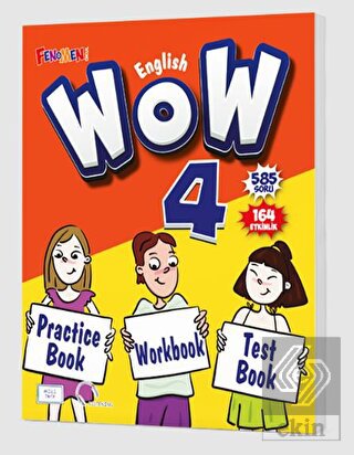 Wow 4 Practıce Book + Workbook + Test Book