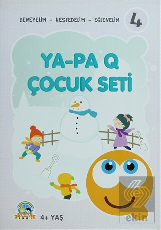 Ya - Pa Q Çocuk Seti - Deneyelim - Keşfedelim - Eğlenelim 4