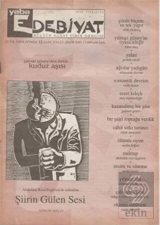 Yaba Edebiyat Dergisi Sayı: 12