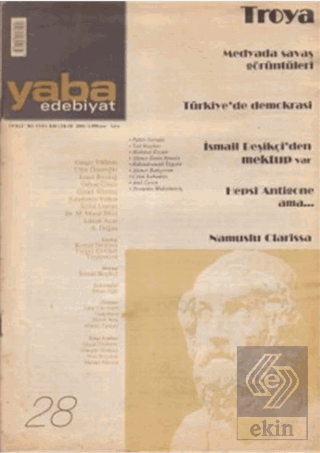 Yaba Edebiyat Dergisi Sayı: 28