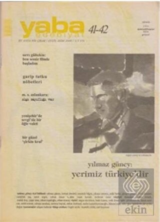 Yaba Edebiyat Dergisi Sayı: 41-42