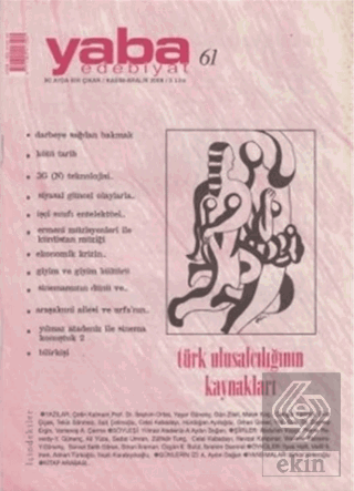 Yaba Edebiyat Dergisi Sayı: 61