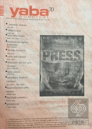 Yaba Edebiyat Dergisi Sayı: 70