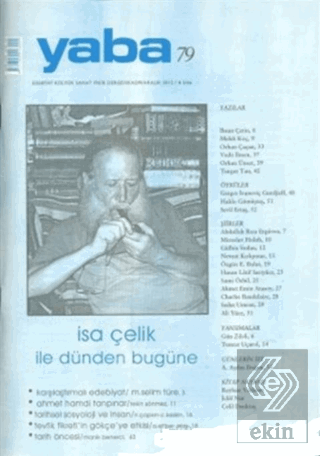 Yaba Edebiyat Dergisi Sayı: 79