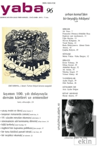 Yaba Edebiyat Dergisi Sayı: 96