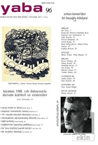 Yaba Edebiyat Dergisi Sayı: 96