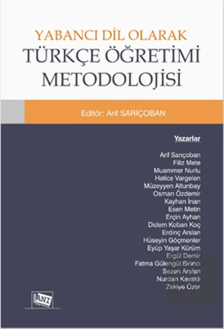 Yabancı Dil Olarak Türkçe Öğretimi Metodolojisi