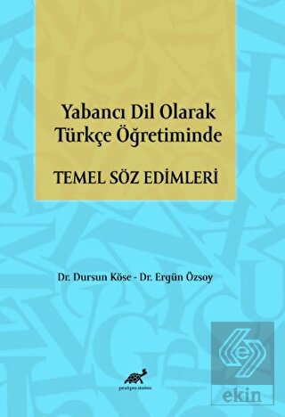 Yabancı Dil Olarak Türkçe Öğretiminde Temel Söz Ed