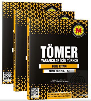 Yabancılar İçin Türkçe Öğretim Seti 3 Kitap (A1-A2