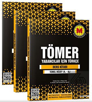 Yabancılar İçin Türkçe Öğretim Seti 3 Kitap (A1-A2