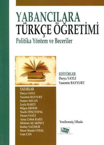 Yabancılara Türkçe Öğretimi Aytaç Çeltek Kaili Anı Yayıncılık Satın Al