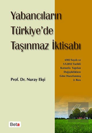 Yabancıların Türkiye'de Taşınmaz İktisabı