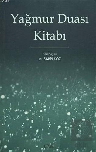 Yağmur Duası Kitabı