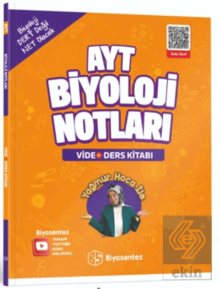 Yağmur Hoca ile Biyosentez AYT Biyoloji Video Ders Kitabı