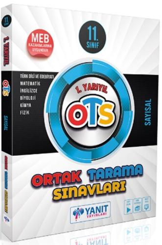 Yanıt Yayınları 11. Sınıf 1. Dönem Sayısal Ortak Tarama Sınavları