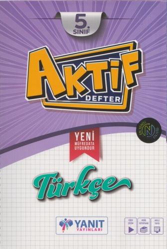 Yanıt Yayınları 5. Sınıf Türkçe Aktif Defter