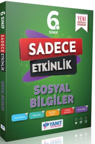 Yanıt Yayınları 6. Sınıf Sosyal Bilgiler Sadece Etkinlik