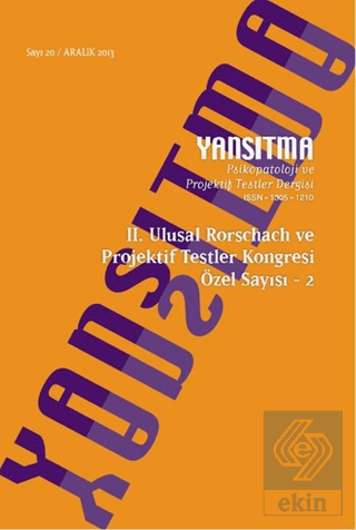 Yansıtma Dergisi Sayı: 20 Aralık (2013)