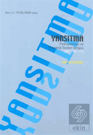 Yansıtma Sayı: 1-2 Eylül-Ekim 2004