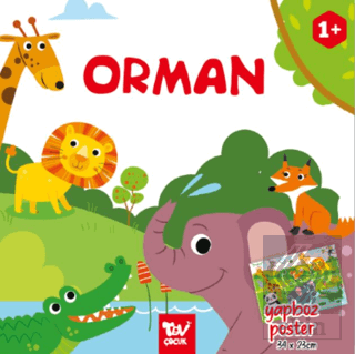 Yapboz Poster Kitap Orman