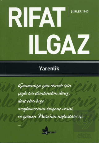 Yarenlik - Şiirler 1943