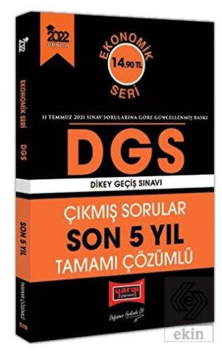 Yargı 2022 DGS Ekonomik Seri Son 5 Yıl Tamamı Çözü
