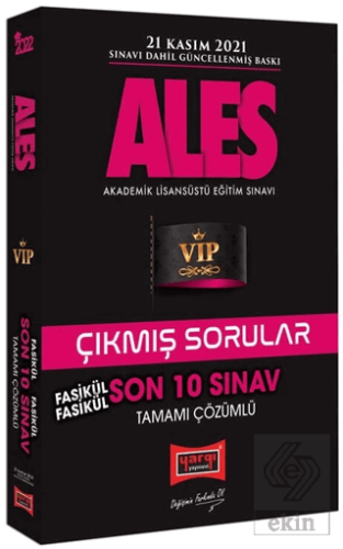 Yargı ALES Son 10 Sınav Fasikül Fasikül Tamamı Çöz